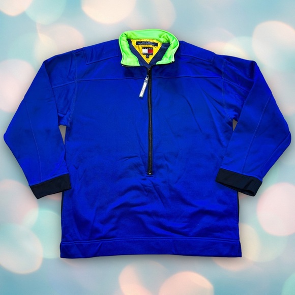 Tommy Hilfiger Men’s Athletic Quarter Zip Sweatshirt Size XL - Picture 1 of 3